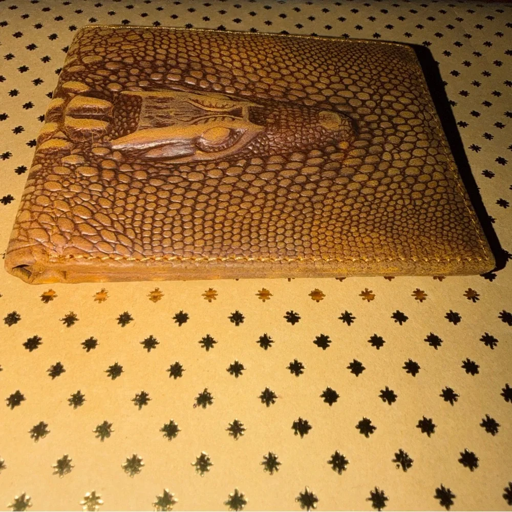 🆕 NEW Men's Light Brown Textured Wallet